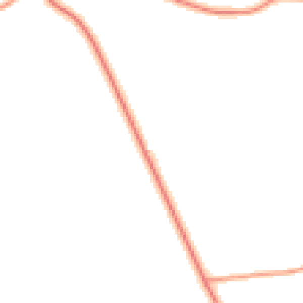 Daytime road noise heatmap for NR10 4TD