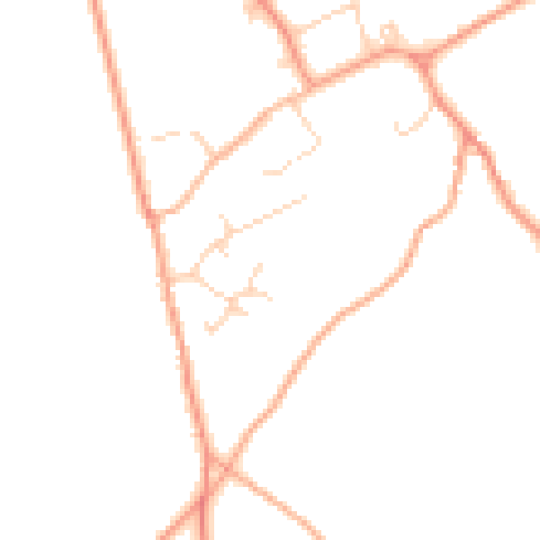 Daytime road noise heatmap for NR10 5HT