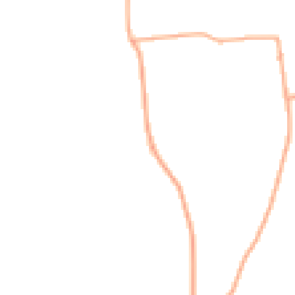 Daytime road noise heatmap for NR11 7EN