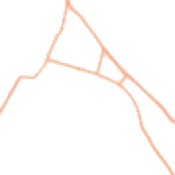 Daytime road noise heatmap for NR11 7JN
