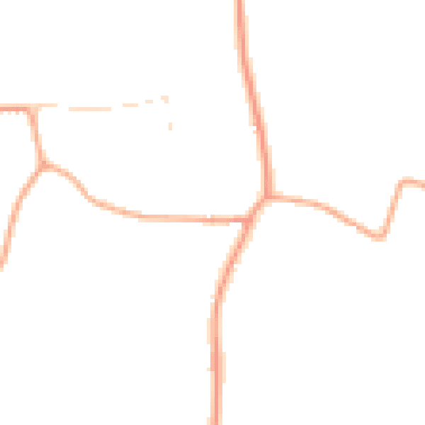 Daytime road noise heatmap for NR12 0DJ