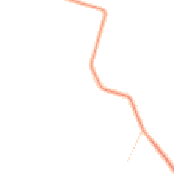 Daytime road noise heatmap for NR12 0EB