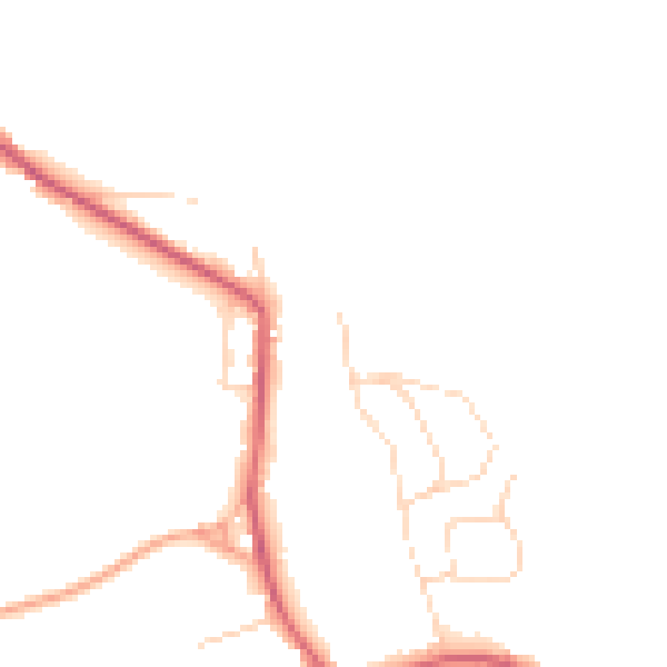 Daytime road noise heatmap for NR12 0HS