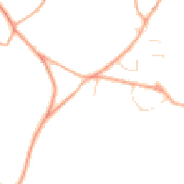 Daytime road noise heatmap for NR12 7ND