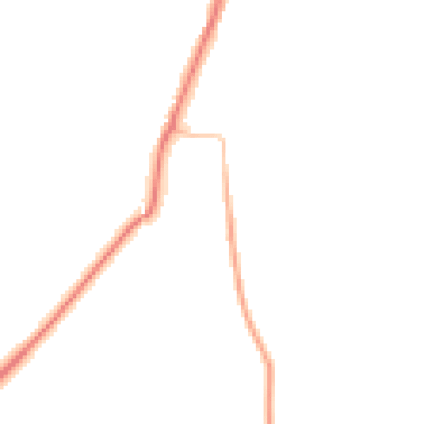 Night-time road noise heatmap for NR12 8FD