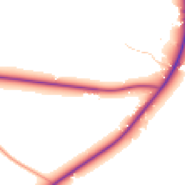 Daytime road noise heatmap for NR12 9LZ