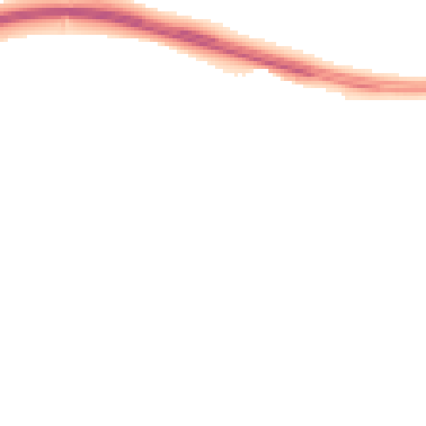 Night-time road noise heatmap for NR13 4QY