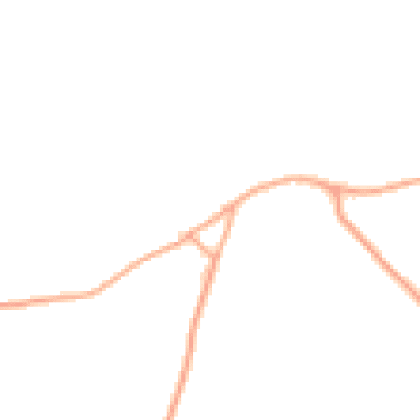 Daytime road noise heatmap for NR13 6AL