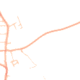Daytime road noise heatmap for NR14 6BS