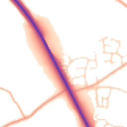 Daytime road noise heatmap for NR14 6GB