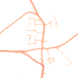 Daytime road noise heatmap for NR14 6HH
