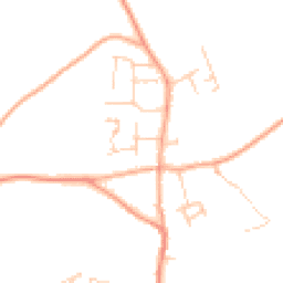 Daytime road noise heatmap for NR14 6HJ