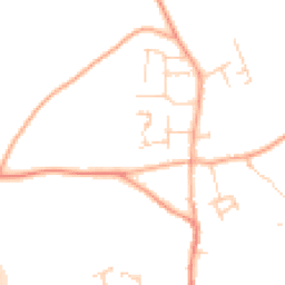 Daytime road noise heatmap for NR14 6JB