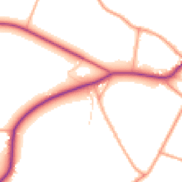 Daytime road noise heatmap for NR14 6PB