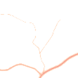 Daytime road noise heatmap for NR14 7EN