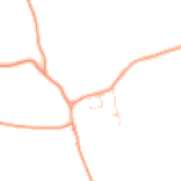 Daytime road noise heatmap for NR14 7EW