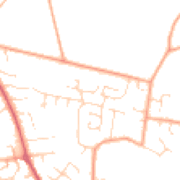 Daytime road noise heatmap for NR14 7JB