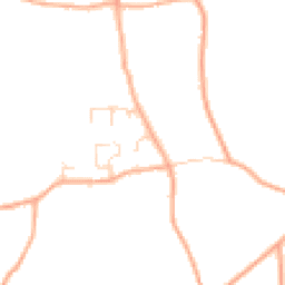 Daytime road noise heatmap for NR14 7NX