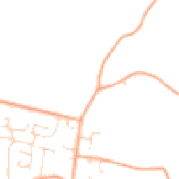 Daytime road noise heatmap for NR14 7SB