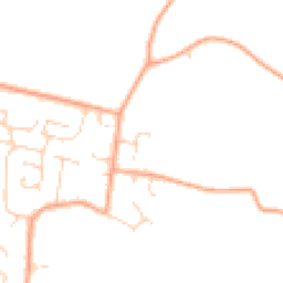 Daytime road noise heatmap for NR14 7SF