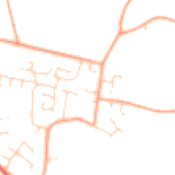 Daytime road noise heatmap for NR14 7UN