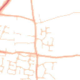 Daytime road noise heatmap for NR14 8AR