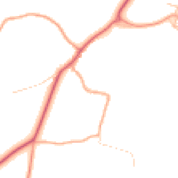 Daytime road noise heatmap for NR14 8EW