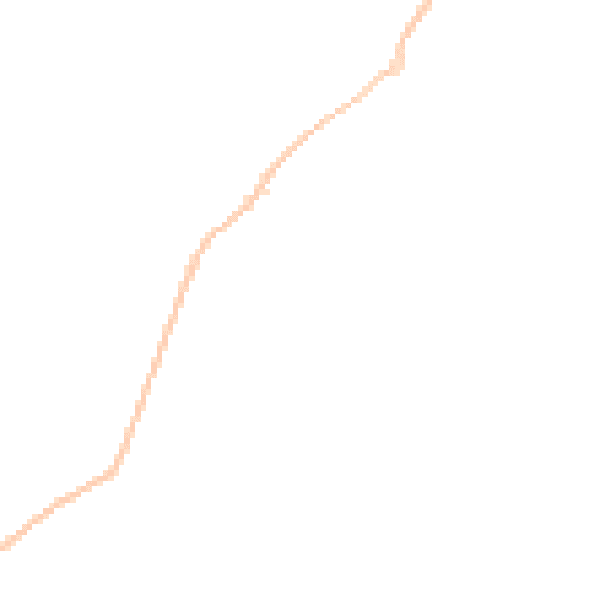 Night-time road noise heatmap for NR14 8EW