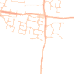 Daytime road noise heatmap for NR14 8GX