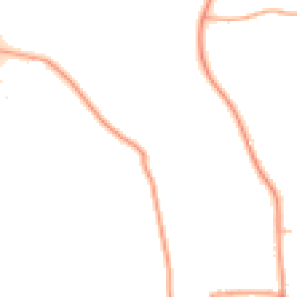 Daytime road noise heatmap for NR14 8PE