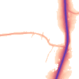 Daytime road noise heatmap for NR14 8QE