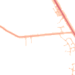 Daytime road noise heatmap for NR14 8RB