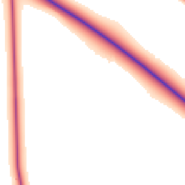 Daytime road noise heatmap for NR14 8RX