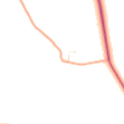 Daytime road noise heatmap for NR14 8SF