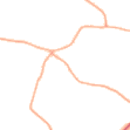 Daytime road noise heatmap for NR16 1AN