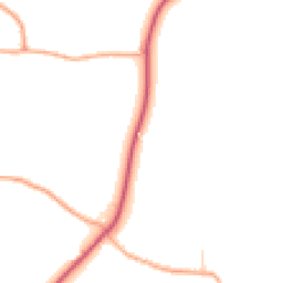 Daytime road noise heatmap for NR16 1BJ