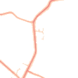 Daytime road noise heatmap for NR16 1BT