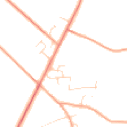 Daytime road noise heatmap for NR16 1DH