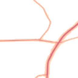 Daytime road noise heatmap for NR16 1EU