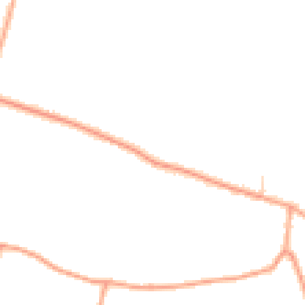 Daytime road noise heatmap for NR16 1NA