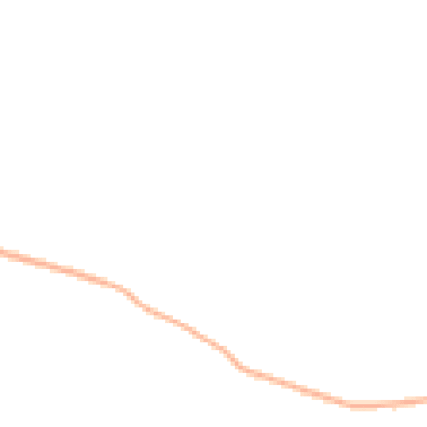 Night-time road noise heatmap for NR16 1NY