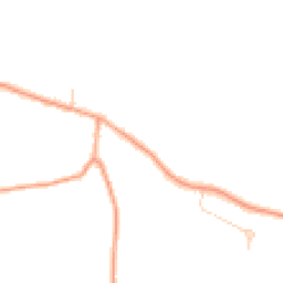 Daytime road noise heatmap for NR16 1QT