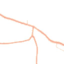 Daytime road noise heatmap for NR16 1RB