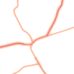 Daytime road noise heatmap for NR16 1RS
