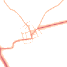 Daytime road noise heatmap for NR16 2AN
