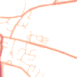Daytime road noise heatmap for NR16 2GG