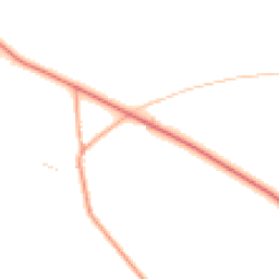 Daytime road noise heatmap for NR16 2LD