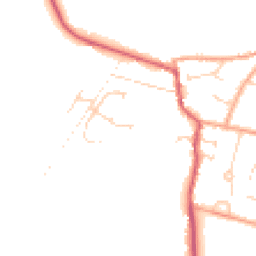 Daytime road noise heatmap for NR16 2LZ