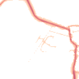 Daytime road noise heatmap for NR16 2NJ