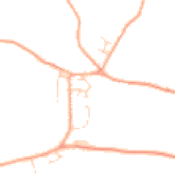Daytime road noise heatmap for NR16 2SU
